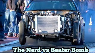 Beater Bomb vs The Nerd at Sallisaw Outlasw Dragway Oklahoma [upl. by Monaco]