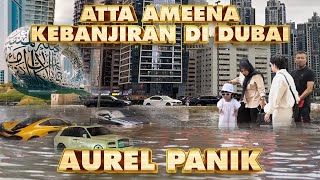 DUBAI BANJIR Ameena Aurel Lari kesana kesini TAFDUBAI [upl. by Emse241]