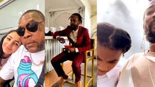 vybzkartel wife kiss me baby birthday todayPopcaan vybing to vybzKartelmadsus an his daughter [upl. by Nwad]