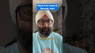 Day 0330  The Reality About Work From Home amp Remote Jobs  Savinder Puri [upl. by Orvil]