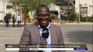 NWC meets with Gauteng ANC structures over May polls perfomance [upl. by Evante]