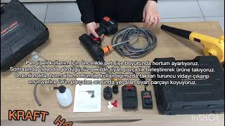 KRAFT HART Oto Yıkama Makinesi Kurulum Videosu  Pet Şişe İle Kullanım İçin Detaylı Kurulum Videosu [upl. by Tnelc]