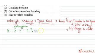 What is the reverse of heterolytic cleavage called [upl. by Tuinenga313]