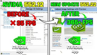 Nvidia Control Panel New update 55222  Nvidia Latest Update 55222 Best Setting For Gaming 2024 [upl. by Tyson]