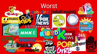 My Best and Worst Channel List V2 [upl. by Assenad499]