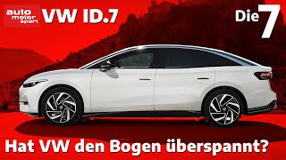 VW ID7 Die 700km Luxuslimo aus Wolfsburg I auto motor und sport [upl. by Aridni508]