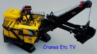 TWH PampH 4100XPC Mining Shovel by Cranes Etc TV [upl. by Acnaiv513]