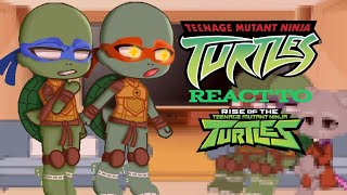 TMNT 2003 react to ROTTMNT  WIP  First video sort of [upl. by Lindemann]