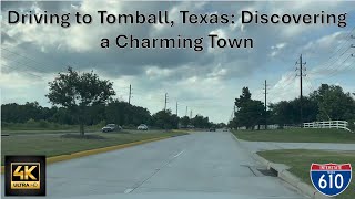 Driving to Tomball Texas Discovering a Charming Town  Drive Time texas houston roadrage drive [upl. by Notserp793]