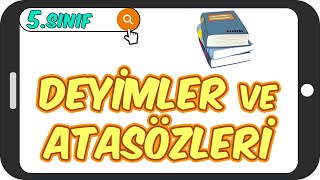 Deyimler ve Atasözleri  Kolay Konu Anlatımı 📙 5Sınıf Türkçe 2023 [upl. by Kerrie]