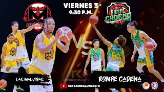 LAS MALVINAS VS ROMPE CADENAS VIERNES 03 Noviembre TBSNeyba2023 Copa OLFANNY MENDEZ [upl. by Sim335]