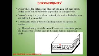 Unconformity  Structural Geology Lecture Series [upl. by Edwyna]