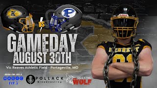 Kennett Indians vs Portageville Bulldogs live from Portageville MO [upl. by Eynenihc249]