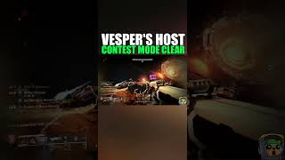 Sneak Clears Vespers Host CONTEST MODE Dungeon Destiny 2 [upl. by Eimoan942]