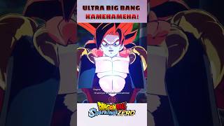 ULTRA Big Bang Kamehameha Combo ssj4gogeta dragonball sparkingzero anime gaming [upl. by Buffy]