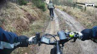 Coole Action Cam EBike MTB Tour Cross and Country Trial Wege Ennepetal Di2122017 [upl. by Grath595]