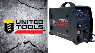 UniMig Viper 182 Inverter Welder  Gas amp Gasless MIG  MMA Arc [upl. by Aisilef]