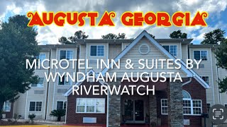 Where to stay in Augusta GeorgiaMicrotel Inn amp Suites by Wyndham Augusta Riverwatch [upl. by Sirap]