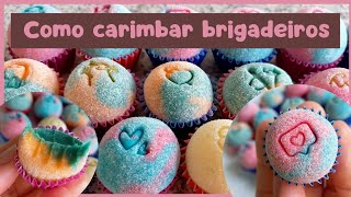 COMO CARIMBAR BRIGADEIROS [upl. by Aekan900]