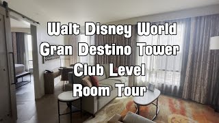 Gran Destino Tower Club Level Room Tour Walt Disney World Coronado Springs Resort [upl. by Krenn361]