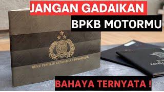 MEMINJAM UANG DENGAN CARA GADAI BPKB MOTOR  Full Tutorial [upl. by Laamak215]