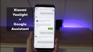 Control Xiaomi YeeLight with Google Assistant  Home [upl. by Winifred]