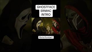 Ghostface vs Ermac NEW INTRO  Mortal Kombat 1 [upl. by Noiz]