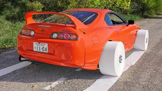 We Tried Giant Toilet PAPER WHEELS on a REAL Car [upl. by Atinot896]