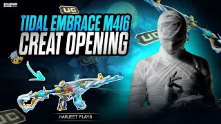 🤑 10000 UC TIDAL EMBRACE M4 CRATE OPENING🤑  FULL MAXED  bgmi crateopening crate shortslive [upl. by Iidnarb]