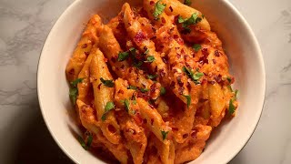 GIGI HADID PASTA RECIPE NO CREAM NO VODKA  TikTok Famous Pasta Penne Alla Vodka without Cream [upl. by Hyatt547]