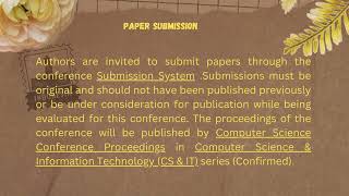 2nd International Conference on Mathematics Computer Science amp Engineering MATHCS 2024 [upl. by Elaine]