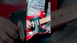 Van Halen  316 Guitar Cover guitar music vanhalen 316 [upl. by Nylodnarb]