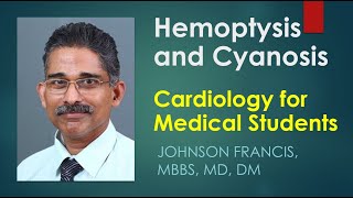 Hemoptysis and cyanosis  Cardiology for Medical Students [upl. by Moia972]