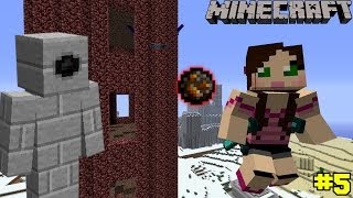 Minecraft PUSH THE GOLEM CHALLENGE EPS6 5 [upl. by Nodnal]