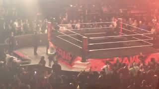 Raw 21323 Brock lesnar entrance live [upl. by Cristine]