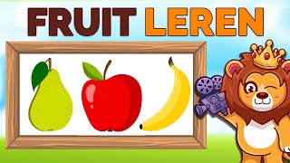 Fruit Leren Nederlands 🍌🍉  Leer Jouw Kind Alle Fruit  NL Gesproken ✅ [upl. by Atalya602]