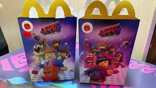 Cajita Feliz McDonalds La Gran Aventura Lego 2  Lego Movie 2 FebreroMarzo 2019 [upl. by Decamp]