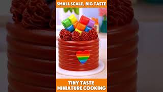 Small Scale Big Taste  Tiny taste miniatures shorts miniaturecooking minicooking [upl. by Beasley512]