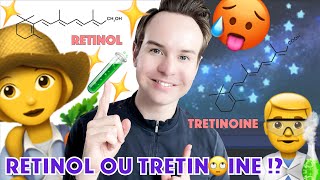 ROUTINE DE SOIN ANTIAGE  RETINOL VS TRETINOINE [upl. by Ignatzia]