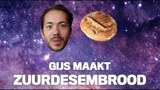 Hoe bak je je eigen zuurdesembrood In deze video geef ik je een uitleg  een insane lekker recept [upl. by Llerod364]