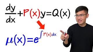 First Order Linear Differential Equation amp Integrating Factor introduction amp example [upl. by Bolton]