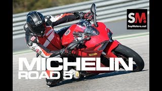 Prueba Michelin Road 5 2018 FULLHD [upl. by Siblee]