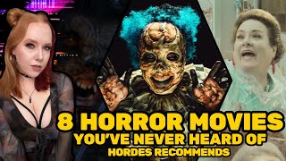 8 Horror Movies Youve Never Heard Of  HordesOfHorror [upl. by Ylrebmek]