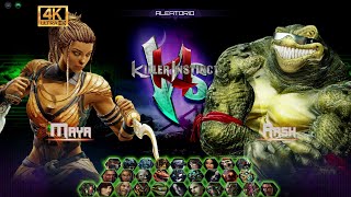 TodayMaya Vs Rash In Combate Asombrozo Killer Instinct [upl. by Trammel150]