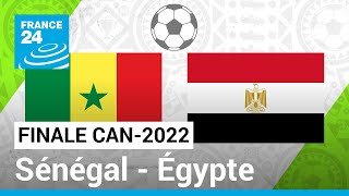 CAN2022  Sénégal  Égypte les Lions de la Teranga face aux Pharaons égyptiens • FRANCE 24 [upl. by Lindly438]