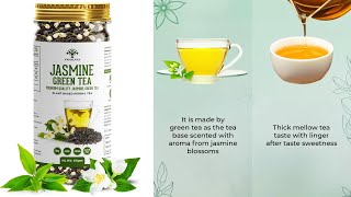 Vanalaya Jasmine Green Tea For relieving Anxiety and Calming the Mind weightloss Unboxing [upl. by Conner]