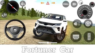 2024 Top model New Toyota Fortuner Legender Car gameplay Indian Cars  Gadi Wala Game Car Game [upl. by Yendor]