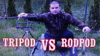 Mfishing STOJAKI DO WĘDEK CO WYBRAĆ TRIPOD CZY RODPOD FULLHD [upl. by Noraf]