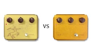 Klon Centaur Horsie vs Gold Klon Centaur [upl. by Ralyt126]