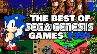 The Best Sega Genesis Games 1991  90s Part II [upl. by Evatsug]